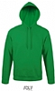 Sudadera Capucha Color Snake Sols - Color Verde Pradera